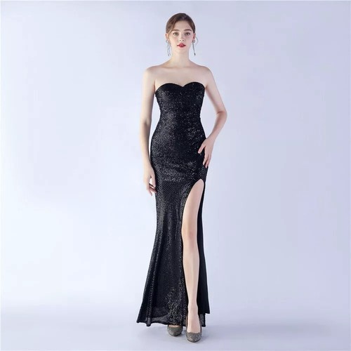Vestito abito elegante lungo - vestito,