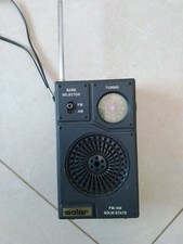 Radio Analogica AM/FM anni 70  Vintage Manopola di Regolazione funzionante