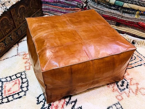 Pouf poggiapiedi marocchino - poggiapiedi,