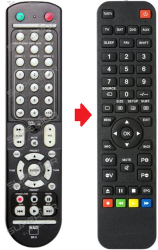 Telecomando nad sr5 per - telecomando,