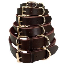 Collare per Cani in Vera Pelle