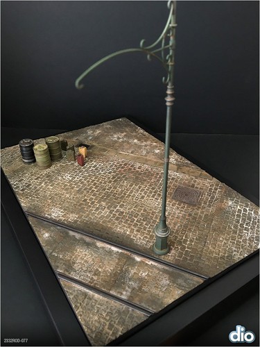 Base diorama costruita - , e