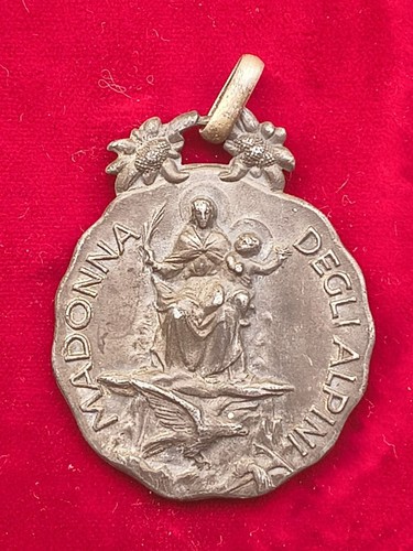 Medaglia madonna degli alpini - madonna,