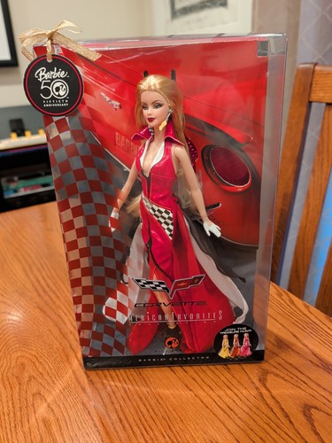 Barbie red corvette 50th - barbie,