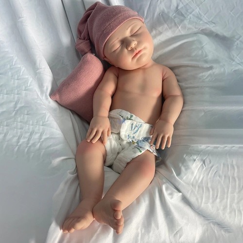 Bambola neonato silicone