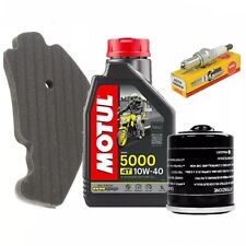 KIT PER TAGLIANDO APRILIA SPORT CITY 125/200/250 FILTRO OLIO ARIA + CR8EKB