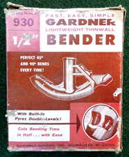 GARDNER n. Curvatubi manuale a