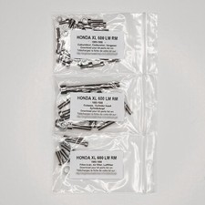 HONDA XL 600 LM RM 1985-1988 Kit viti brugola inox n°1 carburatori XL600 XL600LM