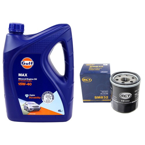 Kit olio motore gulf - motore, max