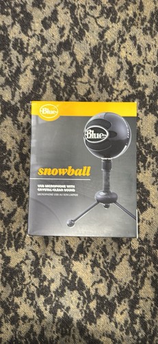 Microfono usb blue snowball - microfono,