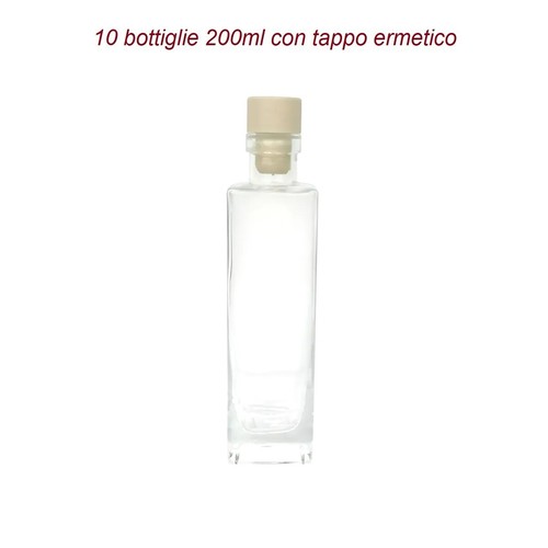 Bottiglie 200 olio - ml,