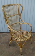 SEDIA - POLTRONA IN GIUNCO -