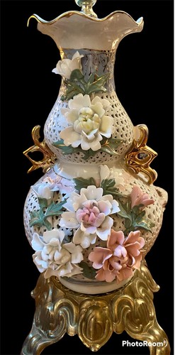 Lampada antica porcellana