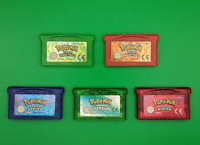 Pokémon  Game Boy GBA BATTERIA NUOVA ITA RUBINO ZAFFIRO SMERALDO ROSSO VERDE