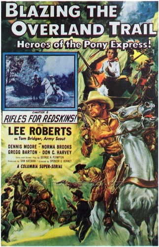 Blazing the overland trail - the,