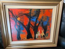 Dipinto a  Olio Di Gian