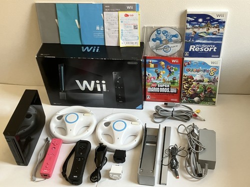 Nintendo wii nero rvl - wii, rvl-001