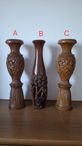 Sculture legno thailandesi - sculture,