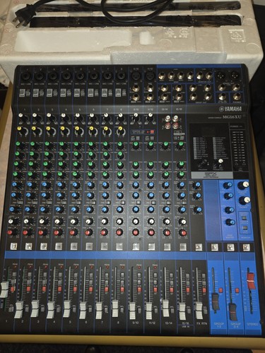 Yamaha mg16xu mixer - 16, canali