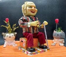 Rosko Tin Toys PAT O'NEILL Battery Op. Japan 1960's WORKS L@@K VIDEO