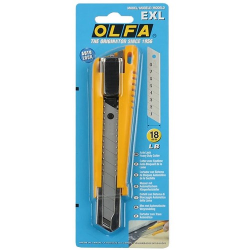 Cutter olfa exl - in, resina
