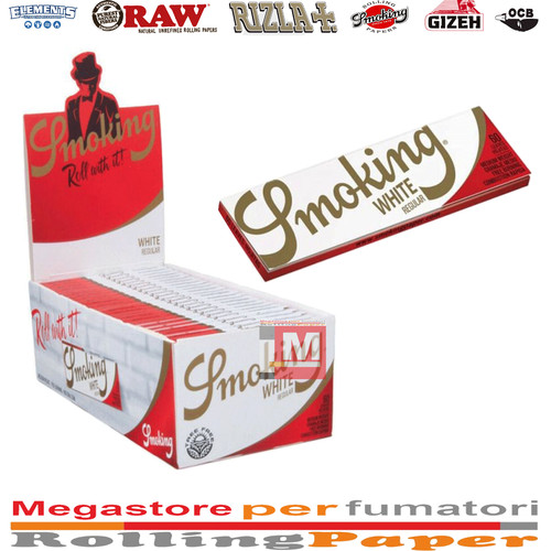 Cartine smoking bianche corte - smoking,