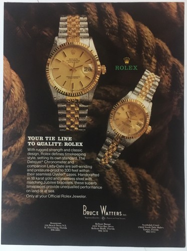 Rolex orologi 1986 - rolex, stampa