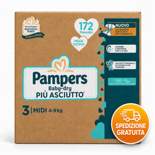 Pampers Baby Dry Taglia 3 Midi