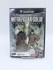 Metal Gear Solid-Twin Snakes Nintendo GameCube CIB con adesivo blockbuster