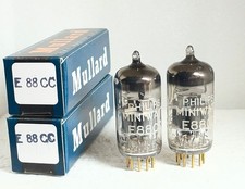 2 x NOS Röhren E88CC 6922