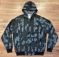 Felpa con cappuccio mimetica Carhartt Trebark vintage taglia M/L leggera 