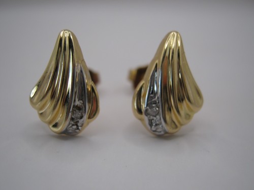 Orecchini bottone vintage in - bottone,