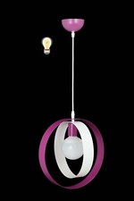 ORALAMP Lampadario a Sospensione Stile Moderno in Ferro Vari Colori PAT/1/S