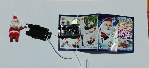 Babbo natale slitta - su, +
