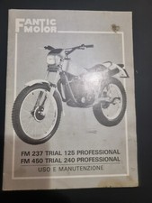 Fantic Motor FM 237,450, Libretto Uso E Manutenzione