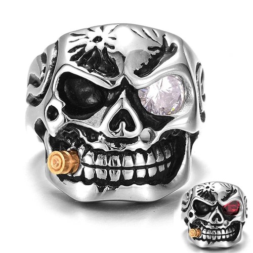 Anello teschio testa - teschio, uomo