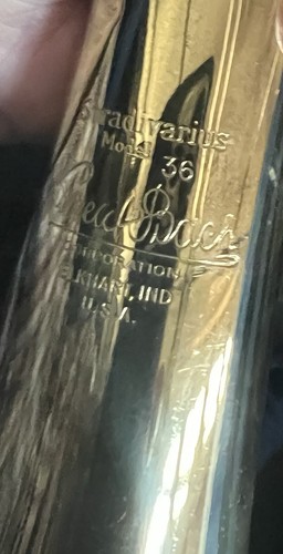 Bach stradivarius 36b trombone - bach,