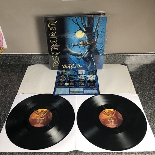 Double iron maiden fear of - lp,