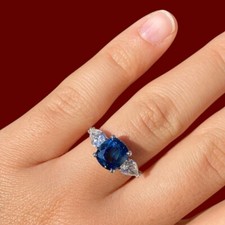 Anello in oro bianco 14 carati