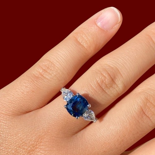 Anello oro bianco - in, 14