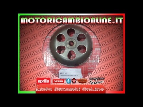 Tamburo frizione con codice - tamburo,