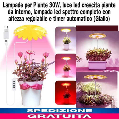 Lampade per piante 30w luce - lampade, 30w,