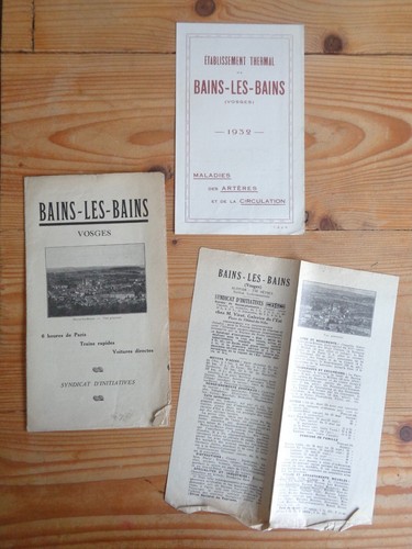 Bains les - vosges, guide