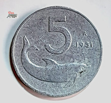 Moneta lire del 1951 - moneta,