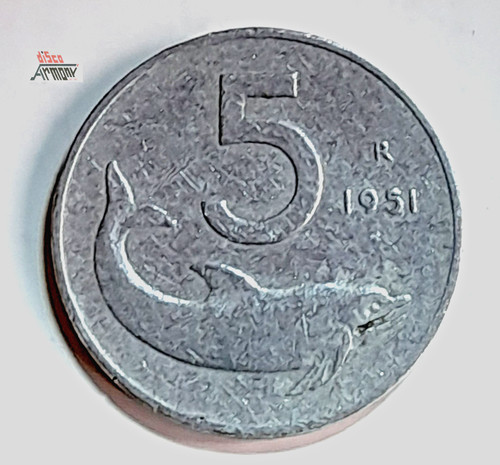 Moneta lire del 1951 - ,