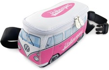 BRISA VW Collection - Volkswagen Hippie Bus T1 Camper Taglia Unica, Rosa/Bianco 