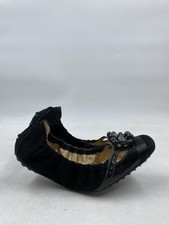 Tods Black Suede Scrunch