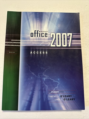 Microsoft office access 2007 - microsoft,