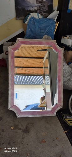 Specchio vetro murano - vetro,
