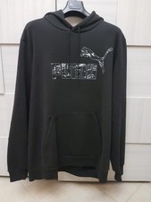 Puma * Felpa invernale uomo * tg XXL * nera * Nuova con cartellino